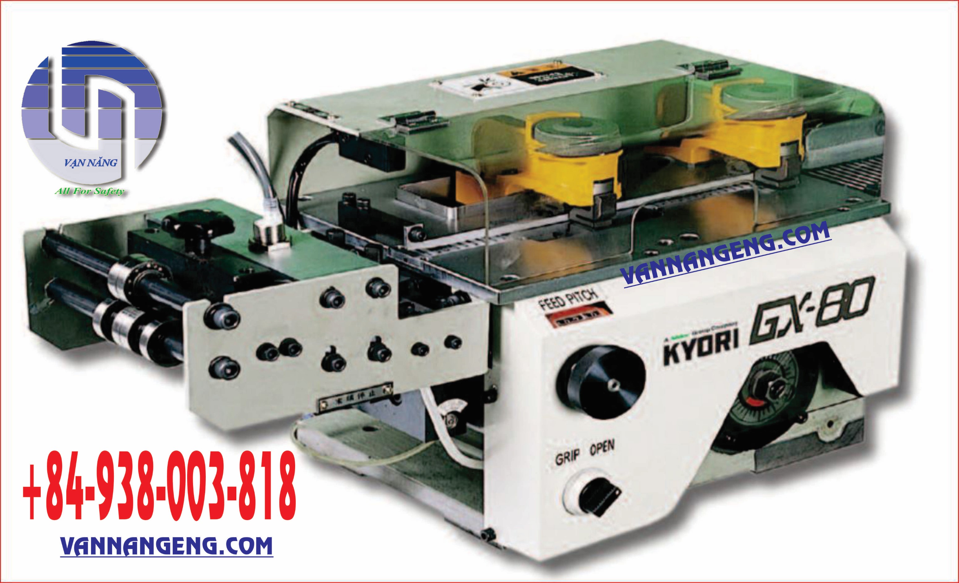 CÁP LIỆU CHO MÁY DẬP KYORI GX-80