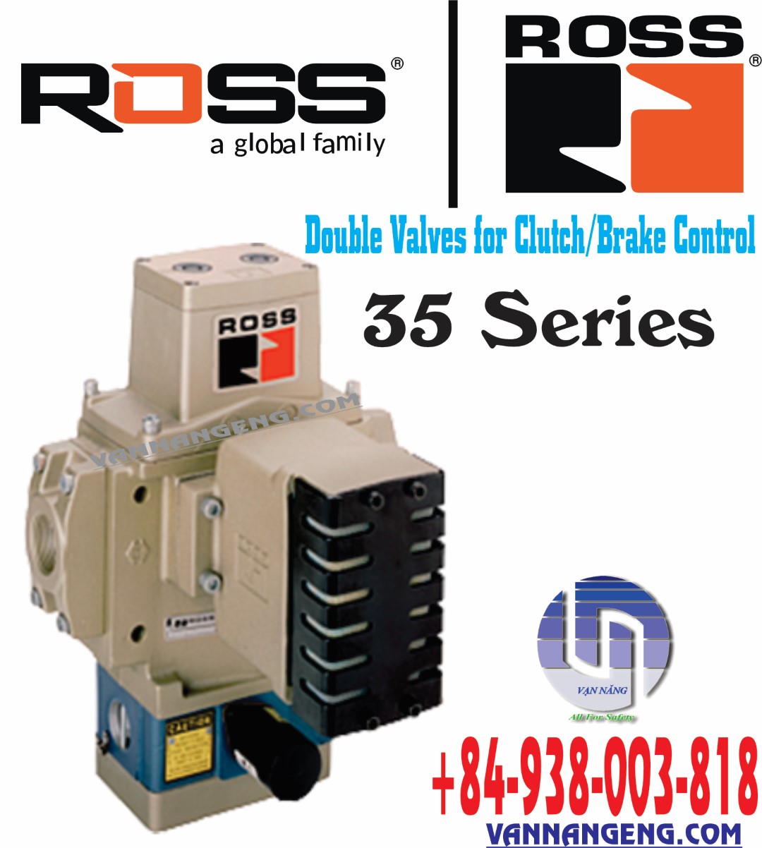 Van đôi Ross Asia SERPAR® Series 35 