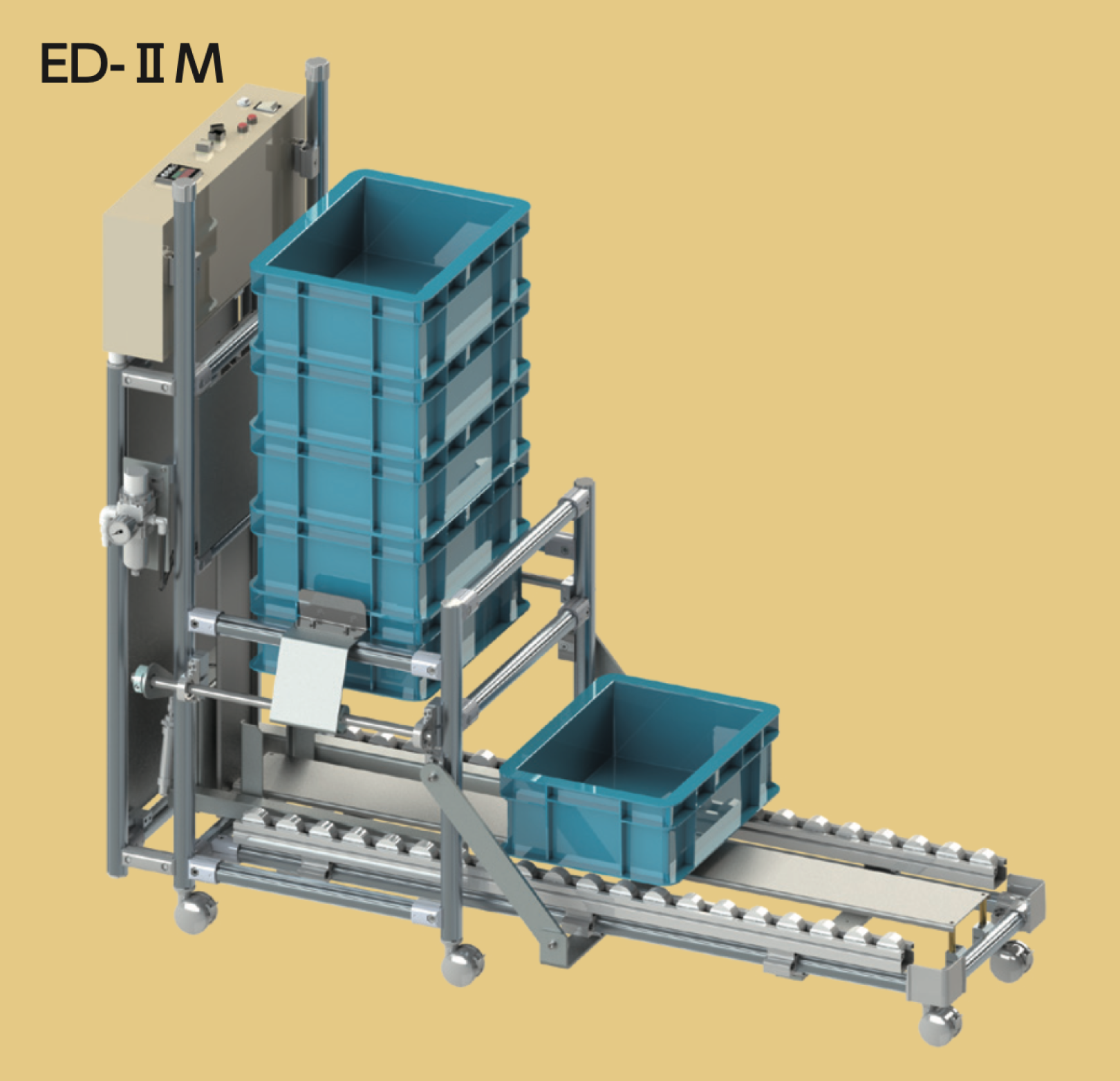 Máy thay thùng tự động CASELINER ET-8S / ET-8M / ET-8L / ED-IIM / ED-IIL / ES
