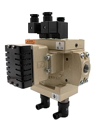 Van đôi với công tắc áp suất Cổng 3/8 đến 1-1/2 Crossflow™ 35 Series.